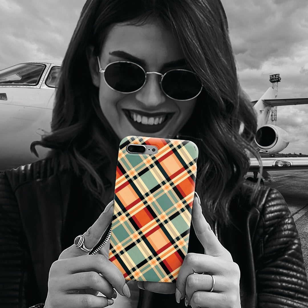Checkered Plaid Magsafe Gift for Her Cute Phone Case for Iphone, | iPhone 16 | iPhone 15 Pro Max, Iphone 14 Pro Max, 13 12 11 10 9 8 7 - Studio40ParkLane