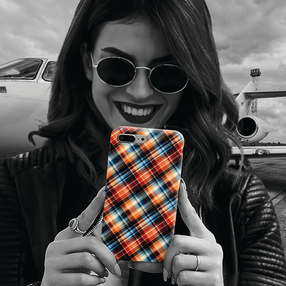 Checkered Plaid Magsafe Gift for Her Cute Phone Case for Iphone, | iPhone 16 | iPhone 15 Pro Max, Iphone 14 Pro Max, 13 12 11 10 9 8 7 - Studio40ParkLane