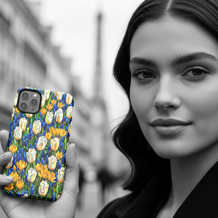 Tough Cute Spring Flowers Phone Case, for IPhone 17 Pro Max | Iphone 17 Air, Iphone 16, IPhone 15, 14 13 12, Samsung Galaxy S26, S25, S24, S23 - Studio40ParkLane