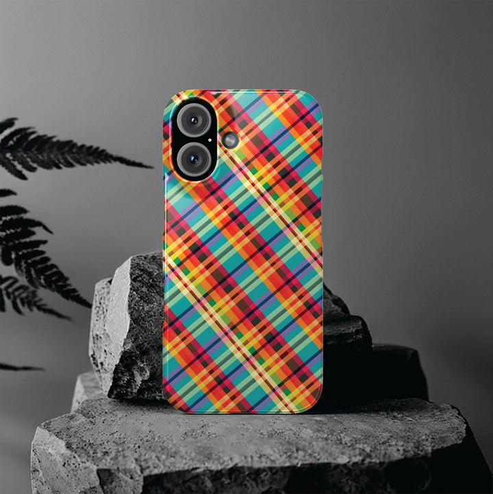Slim Checkered Plaid Gift for Her Cute Phone Cases for Iphone 16 Pro Max | iPhone 15 Case | iPhone 15 Pro Max Case, Iphone 14, 13, 12, 11, 10, 8, 7 - Studio40ParkLane