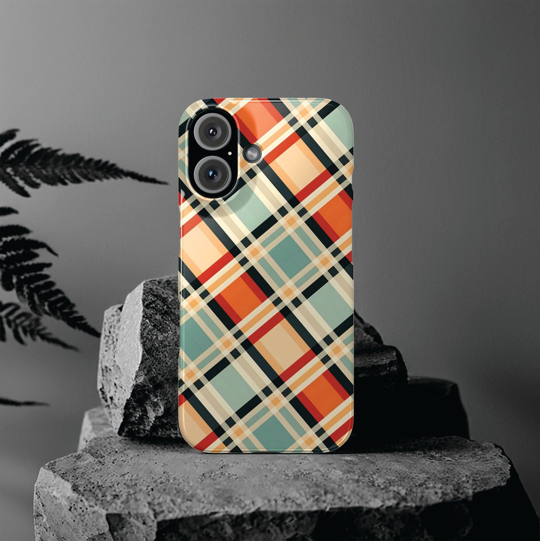 Slim Checkered Plaid Gift for Her Cute Phone Cases for Iphone 16 Pro Max | iPhone 15 Case | iPhone 15 Pro Max Case, Iphone 14, 13, 12, 11, 10, 8, 7 - Studio40ParkLane