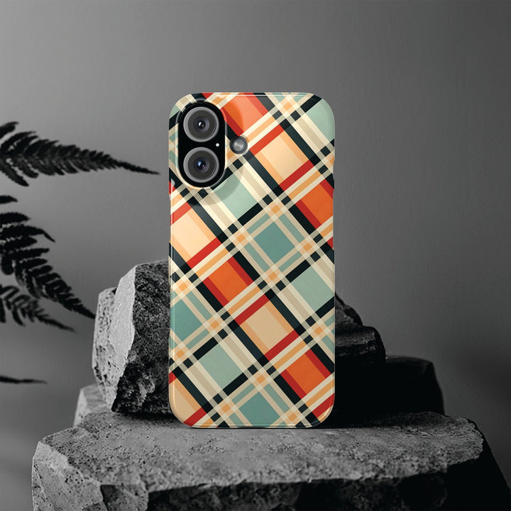 Slim Checkered Plaid Gift for Her Cute Phone Cases for Iphone 16 Pro Max | iPhone 15 Case | iPhone 15 Pro Max Case, Iphone 14, 13, 12, 11, 10, 8, 7 - Studio40ParkLane