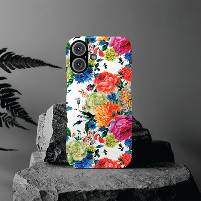 Slim Spring Flowers Gift for Her Cute Phone Cases for Iphone 16 Pro Max | iPhone 15 Case | iPhone 15 Pro Max Case, Iphone 14, 13, 12, 11, 10, 8, 7 - Studio40ParkLane