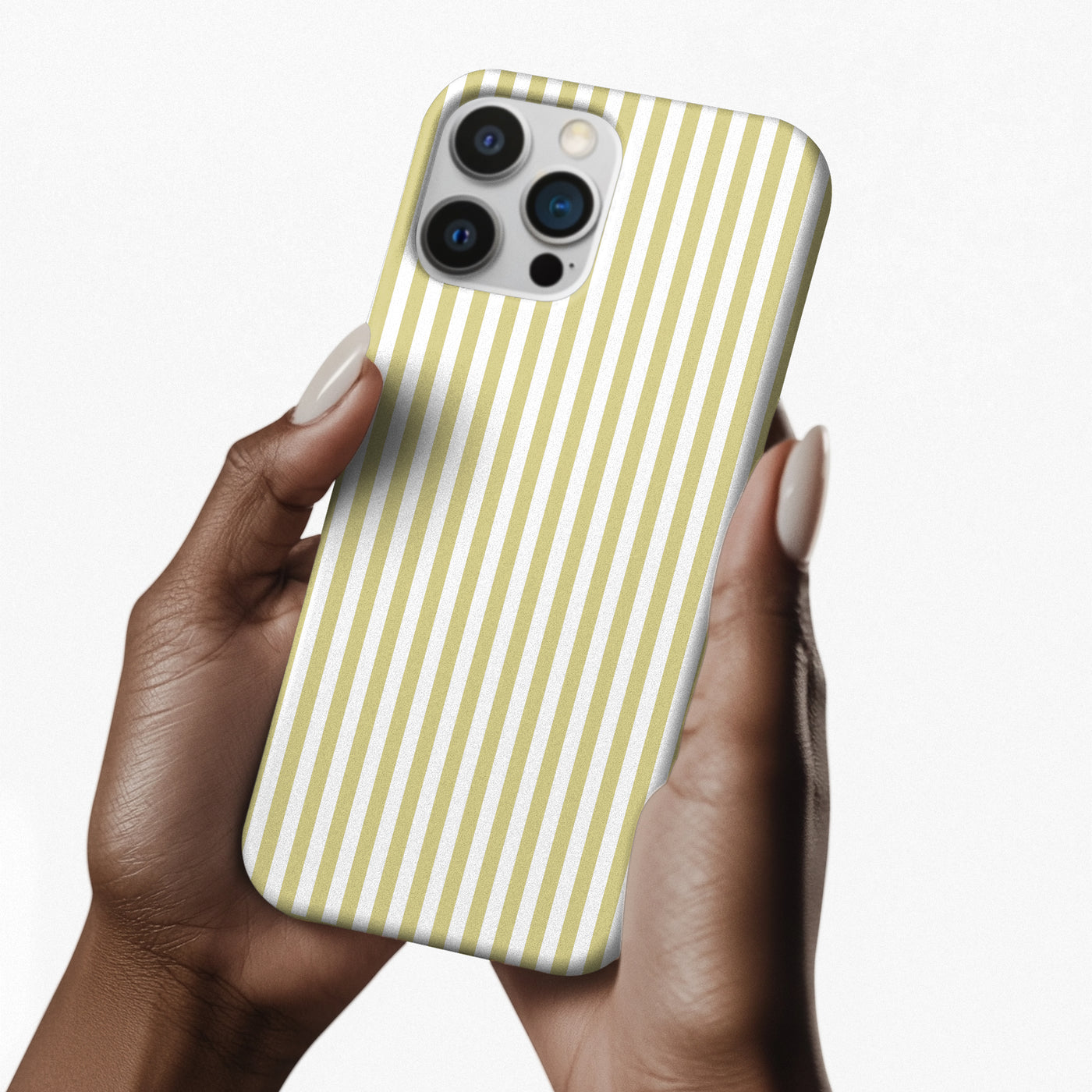 Slim Soft Yellow Striped Cute Phone Case for Iphone 16 - | iPhone 15 Pro Max Case | iPhone 14 Case Iphone 13 12 11 10 9 8 7 XS Gift for Her - Studio40ParkLane