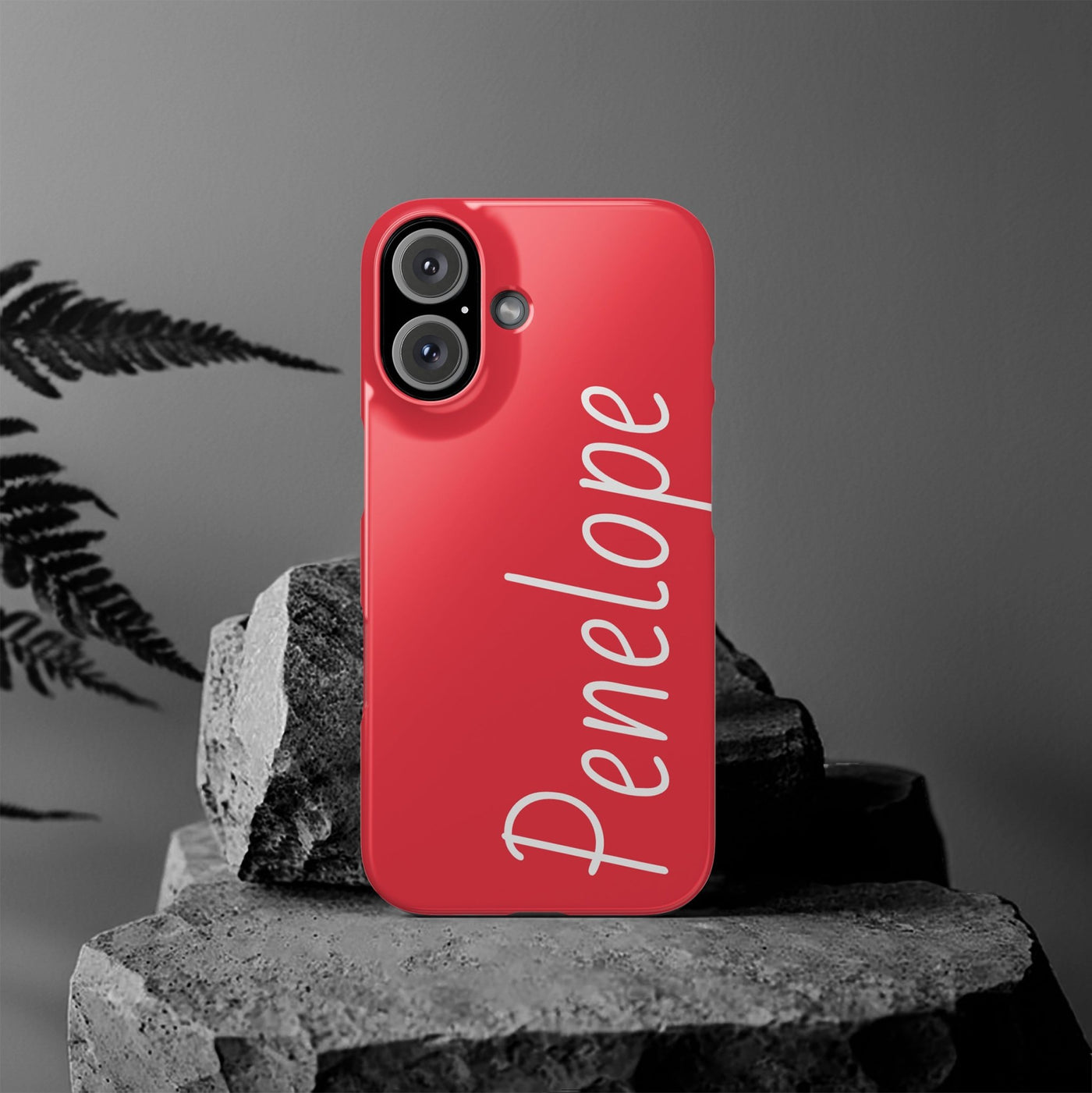 Personalized Initial Name Custom Slim Phone Cases for Iphone 16 Pro Max | iPhone 15 Case | iPhone 15 Pro Max Case, Iphone 14, 13, 12, 11, 10, 8, 7 - Studio40ParkLane