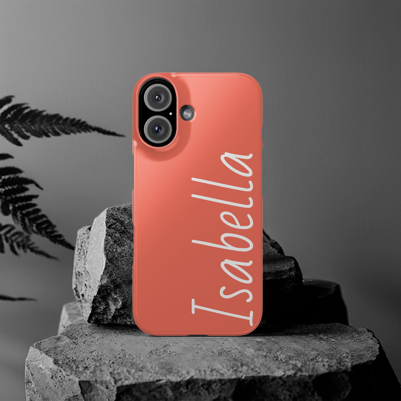 Personalized Initial Name Custom Slim Phone Cases for Iphone 16 Pro Max | iPhone 15 Case | iPhone 15 Pro Max Case, Iphone 14, 13, 12, 11, 10, 8, 7 - Studio40ParkLane