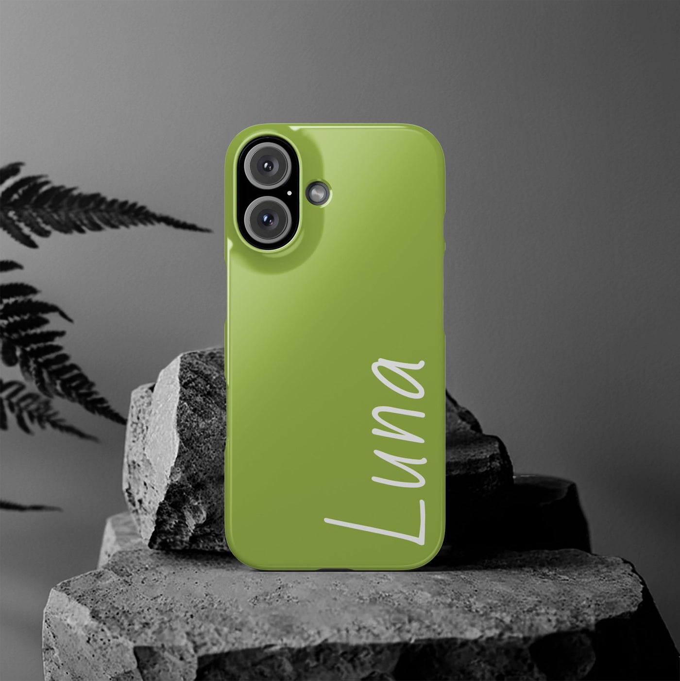 Personalized Initial Name Custom Slim Phone Cases for Iphone 16 Pro Max | iPhone 15 Case | iPhone 15 Pro Max Case, Iphone 14, 13, 12, 11, 10, 8, 7 - Studio40ParkLane