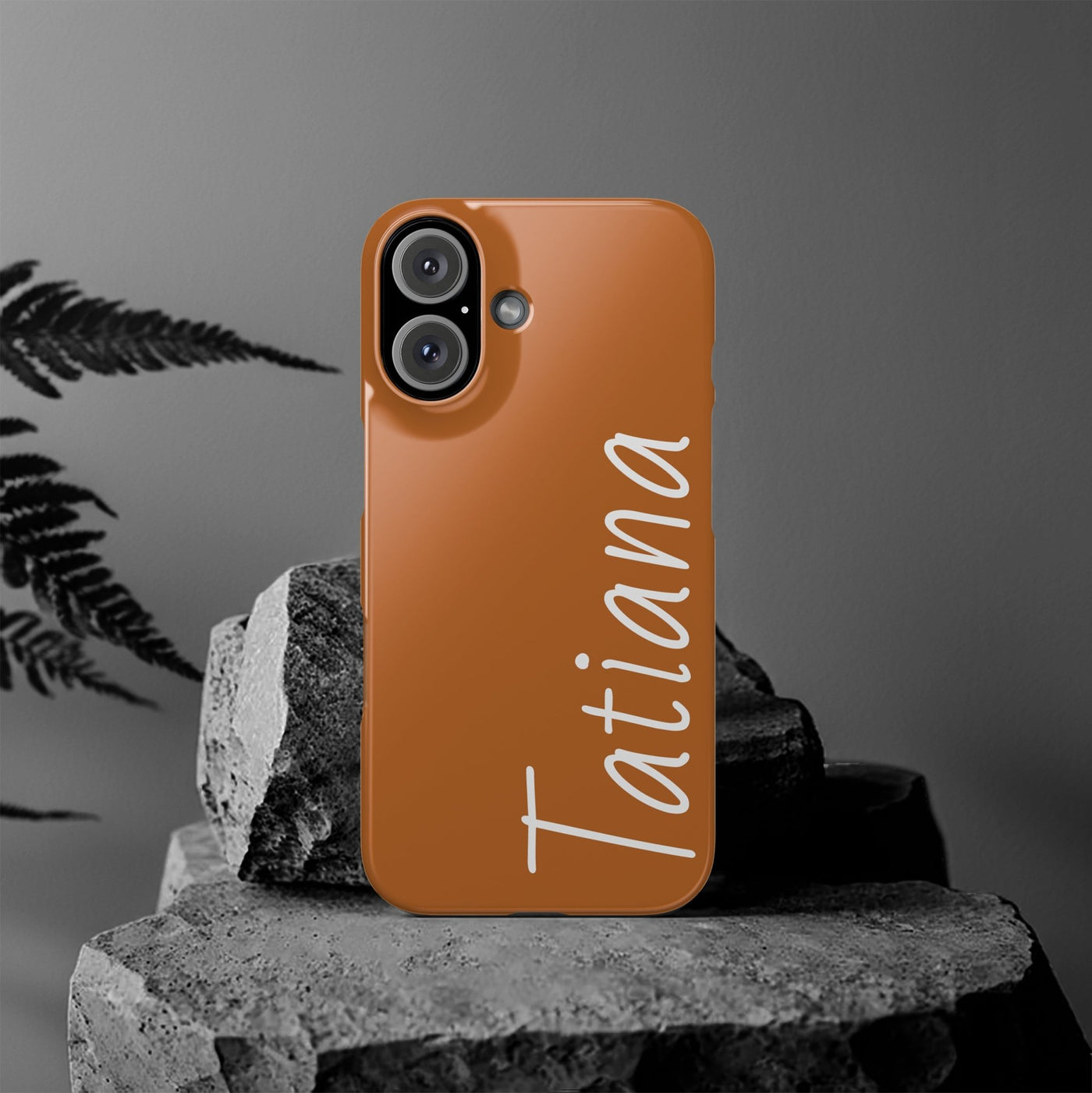 Personalized Initial Name Custom Slim Phone Cases for Iphone 16 Pro Max | iPhone 15 Case | iPhone 15 Pro Max Case, Iphone 14, 13, 12, 11, 10, 8, 7 - Studio40ParkLane