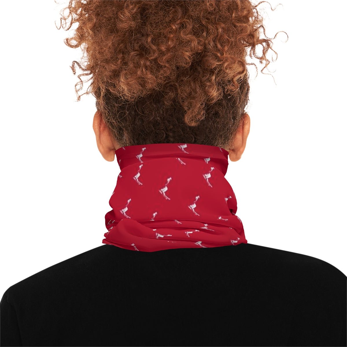 Neck Gaiter For Women Girls Men - Multi-Purpose - UPF 50+ UV Sun Protection -Face Cover Buff Bandana Head Cover Red Skier - Studio40ParkLane