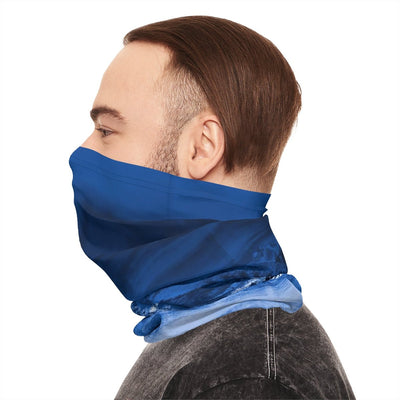 Fashionable Neck Gaiter For Women Girls Men - Multi-Purpose UPF 50+ UV+ Full Face Mask Buff Balaclava Blue Mtn - Studio40ParkLane