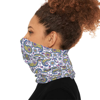 Neck Gaiter for Women Men - Multipurpose UPF 50 Sun Protection - Buff - Warm Winter Cool Summer Spring23 Paisley 1 - Studio40ParkLane