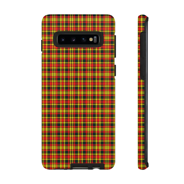 Samsung Galaxy Phone Case | Galaxy S23, S22, S21, S20 | Luxury Case Double Layered | Impact Resistant | Fashionable - Tartan Buchanan - Studio40ParkLane