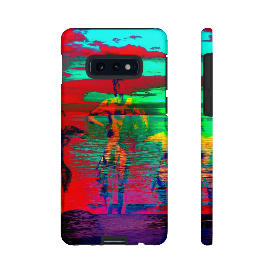 Cute Samsung Phone Case | Aesthetic Samsung Phone Case | Dance Sunset Colorful | Galaxy S23, S22, S21, S20 | Luxury Double Layer | Cool - Studio40ParkLane