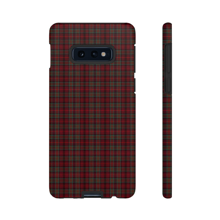 Samsung Galaxy Phone Case | Tough Case double layered | Impact resistant | Galaxy S23, S22, S21, S20 - Matte/Glossy Rose Tartan McDonald - Studio40ParkLane