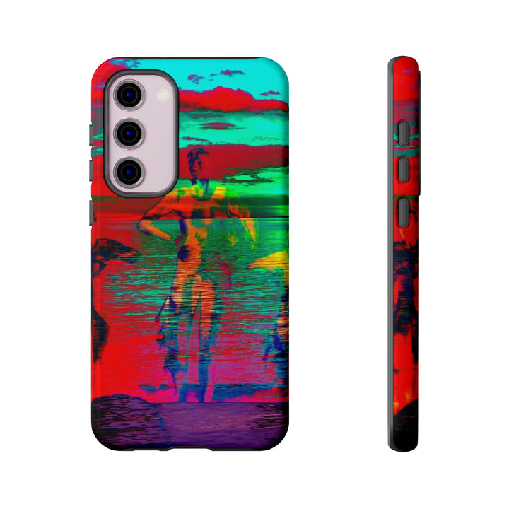 Cute Samsung Phone Case | Aesthetic Samsung Phone Case | Dance Sunset Colorful | Galaxy S23, S22, S21, S20 | Luxury Double Layer | Cool - Studio40ParkLane