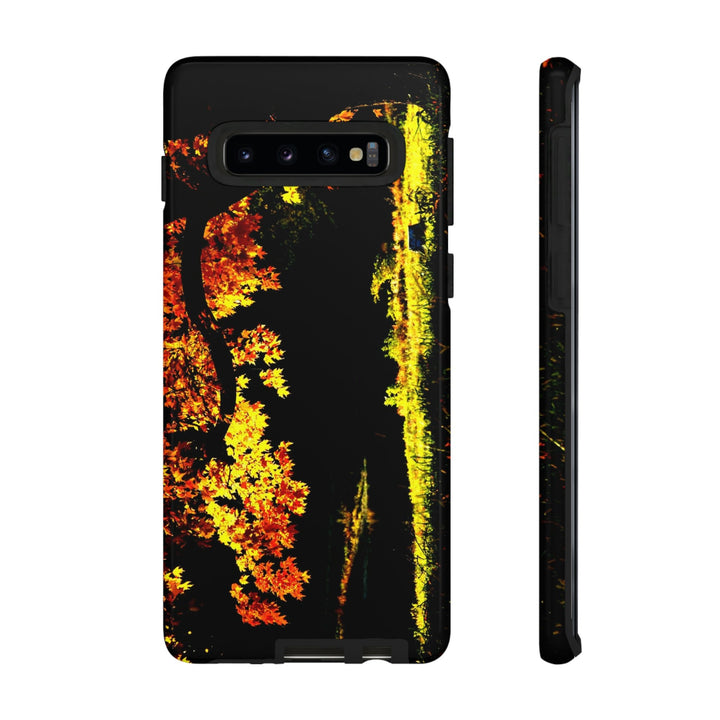 Cute Samsung Phone Case | Aesthetic Samsung Phone Case | Fall Leaves North Bridge | Galaxy S23, S22, S21, S20 | Luxury Double Layer | Cool - Studio40ParkLane
