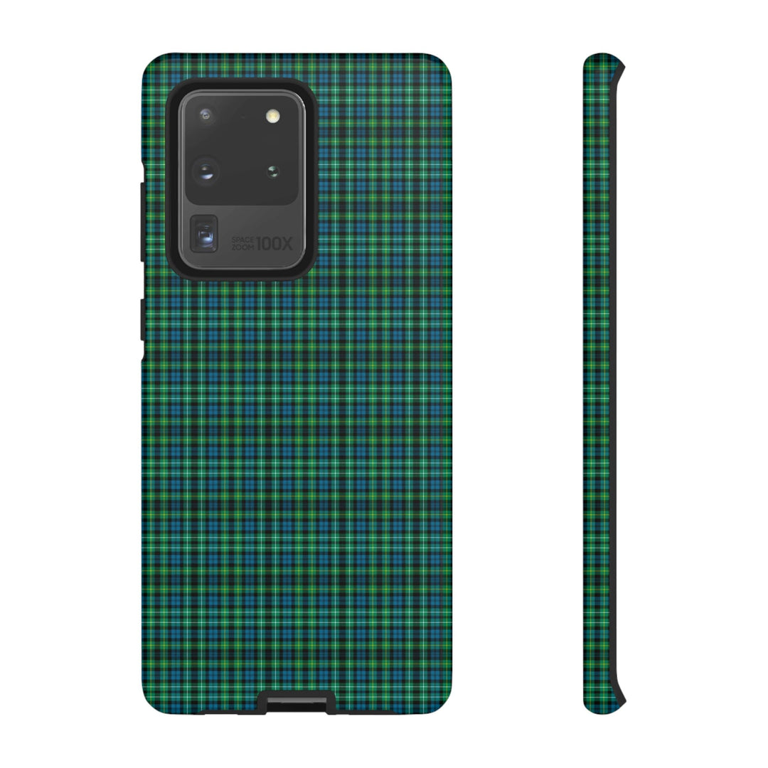 Samsung Galaxy Phone Case | Galaxy S23, S22, S21, S20 | Luxury Case Double Layered | Impact Resistant | Fashionable - Tartan Campbell - Studio40ParkLane