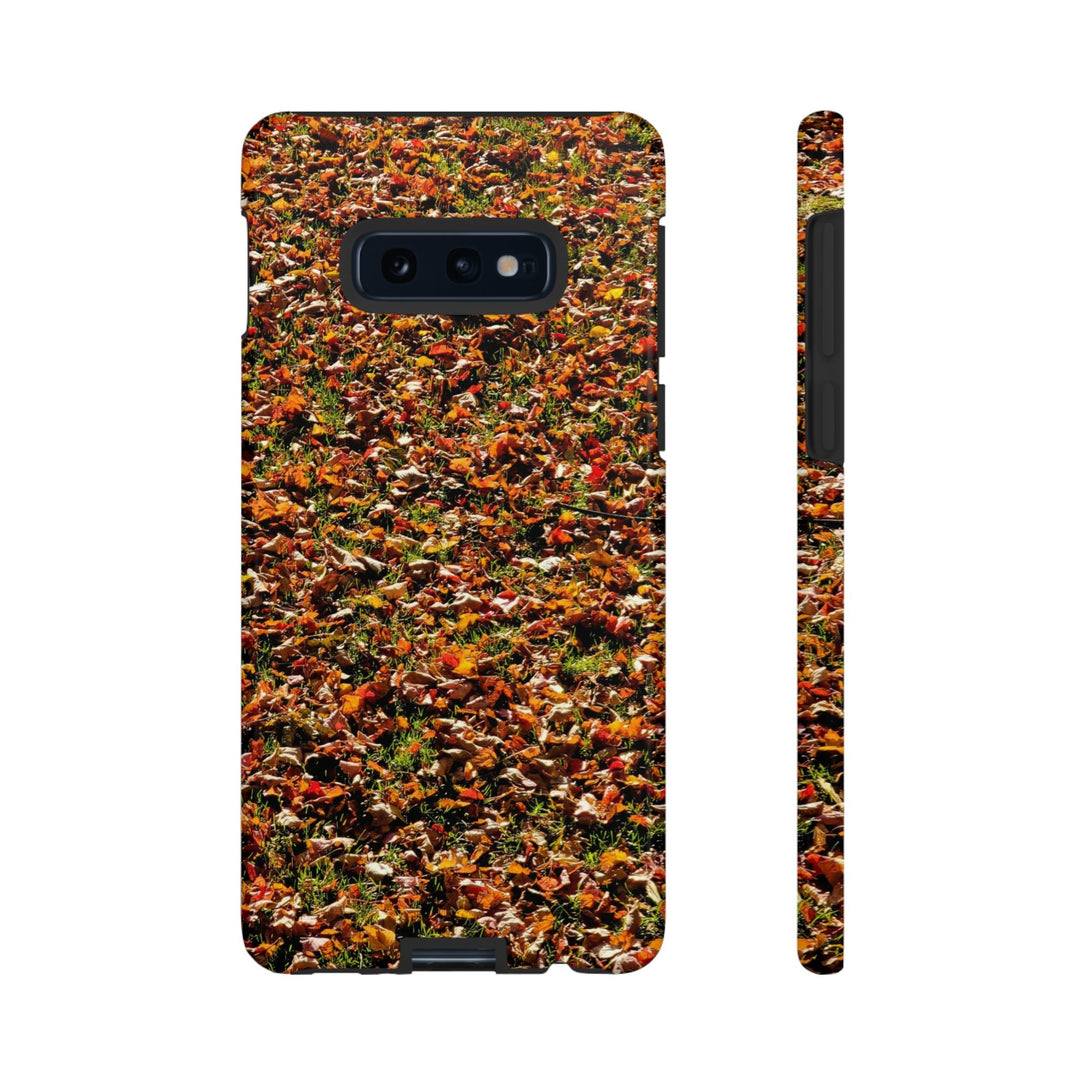 Cool Phone Case | Aesthetic Phone Case | Fall Leaves | For Samsung Galaxy S23, S22, S21, S20 | Luxury Double Layer | Cute - Studio40ParkLane