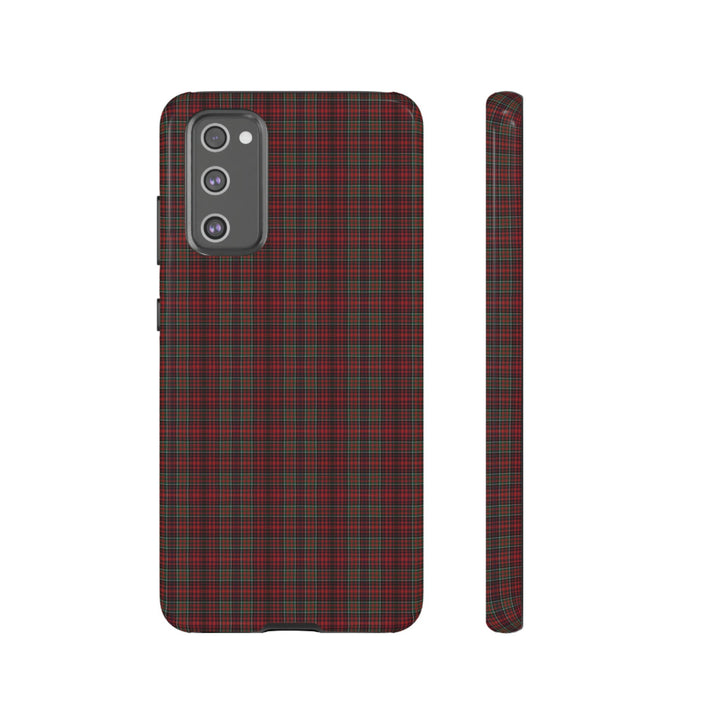 Samsung Galaxy Phone Case | Tough Case double layered | Impact resistant | Galaxy S23, S22, S21, S20 - Matte/Glossy Rose Tartan McDonald - Studio40ParkLane