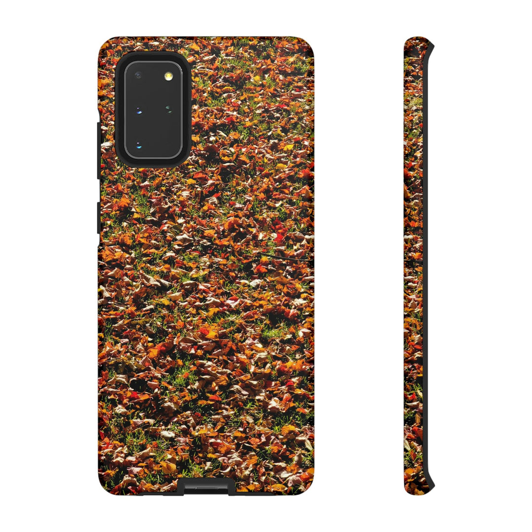 Cool Phone Case | Aesthetic Phone Case | Fall Leaves | For Samsung Galaxy S23, S22, S21, S20 | Luxury Double Layer | Cute - Studio40ParkLane