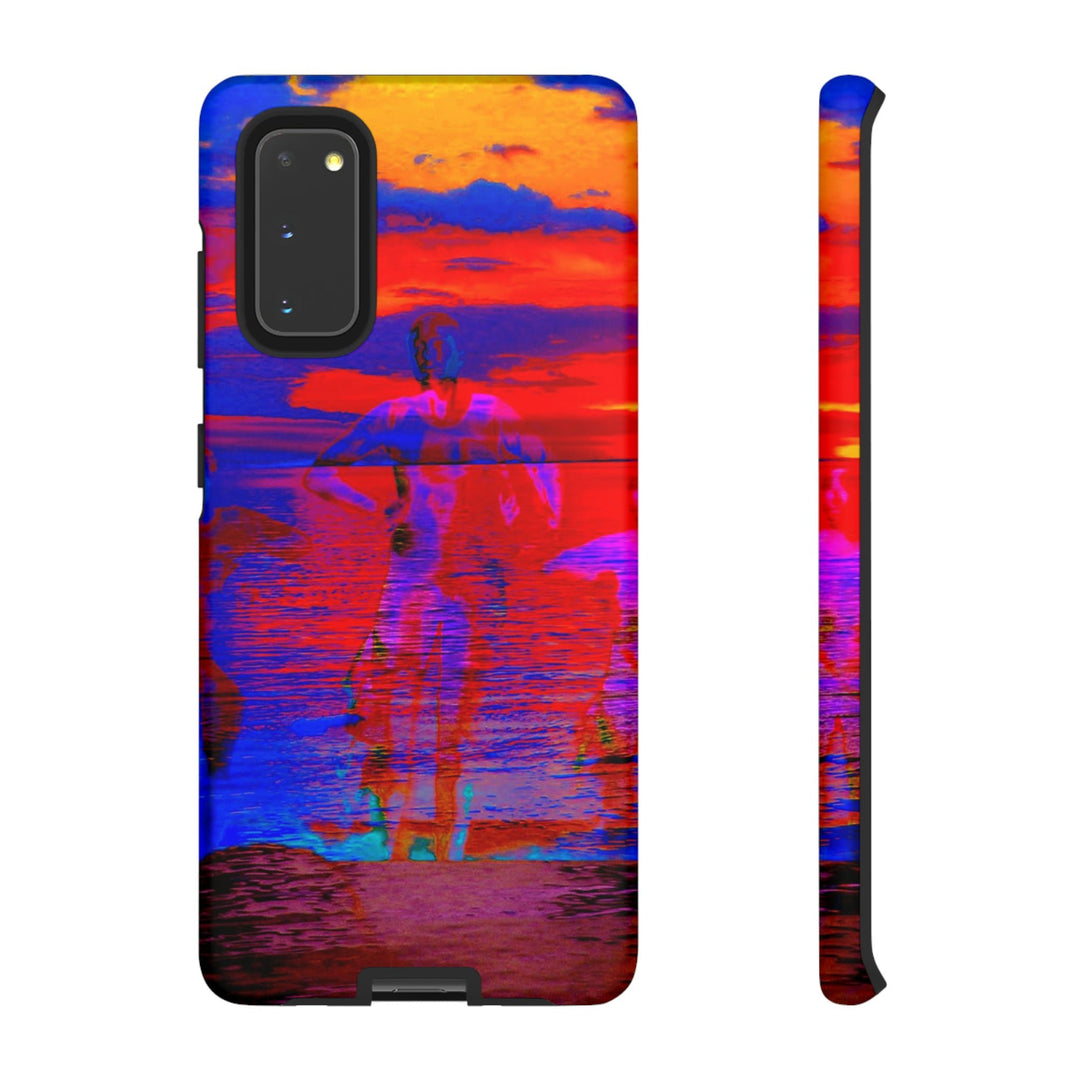 Cute Samsung Phone Case | Aesthetic Samsung Phone Case | Dance Sunset Colorful | Galaxy S23, S22, S21, S20 | Luxury Double Layer | Cool - Studio40ParkLane