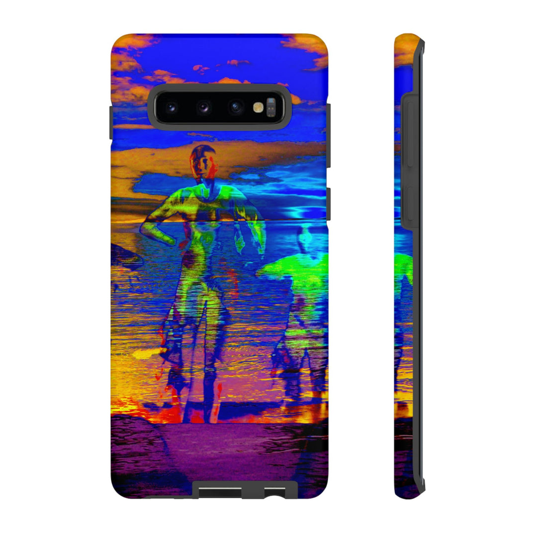 Cute Samsung Phone Case | Aesthetic Samsung Phone Case | Dance Sunset Colorful | Galaxy S23, S22, S21, S20 | Luxury Double Layer | Cool - Studio40ParkLane