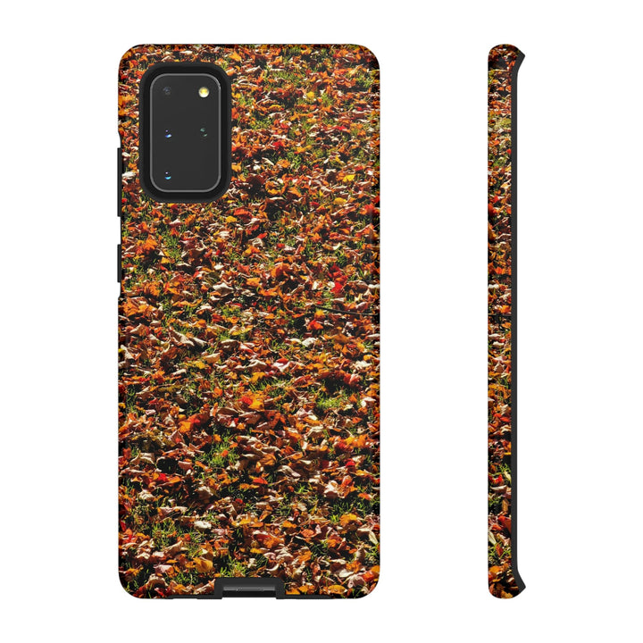 Cool Phone Case | Aesthetic Phone Case | Fall Leaves | For Samsung Galaxy S23, S22, S21, S20 | Luxury Double Layer | Cute - Studio40ParkLane