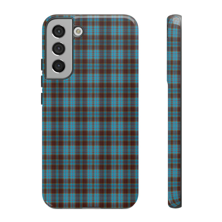 Samsung Galaxy Phone Case | Galaxy S23, S22, S21, S20 | Luxury Case Double Layered | Impact Resistant | Fashionable - Tartan Anderson - Studio40ParkLane
