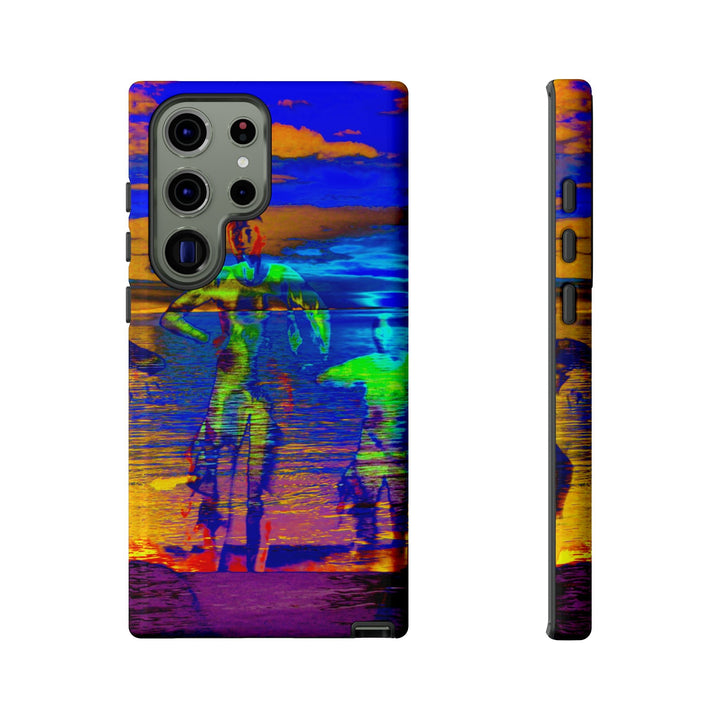 Cute Samsung Phone Case | Aesthetic Samsung Phone Case | Dance Sunset Colorful | Galaxy S23, S22, S21, S20 | Luxury Double Layer | Cool - Studio40ParkLane
