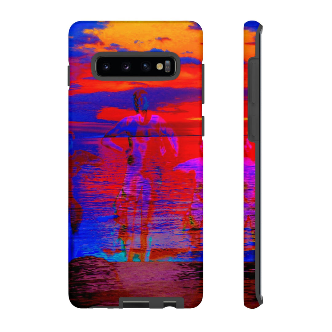 Cute Samsung Phone Case | Aesthetic Samsung Phone Case | Dance Sunset Colorful | Galaxy S23, S22, S21, S20 | Luxury Double Layer | Cool - Studio40ParkLane