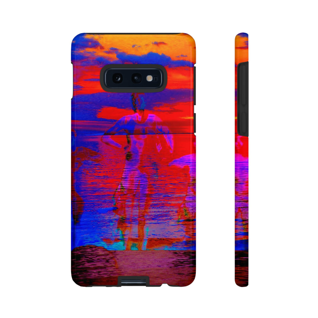 Cute Samsung Phone Case | Aesthetic Samsung Phone Case | Dance Sunset Colorful | Galaxy S23, S22, S21, S20 | Luxury Double Layer | Cool - Studio40ParkLane