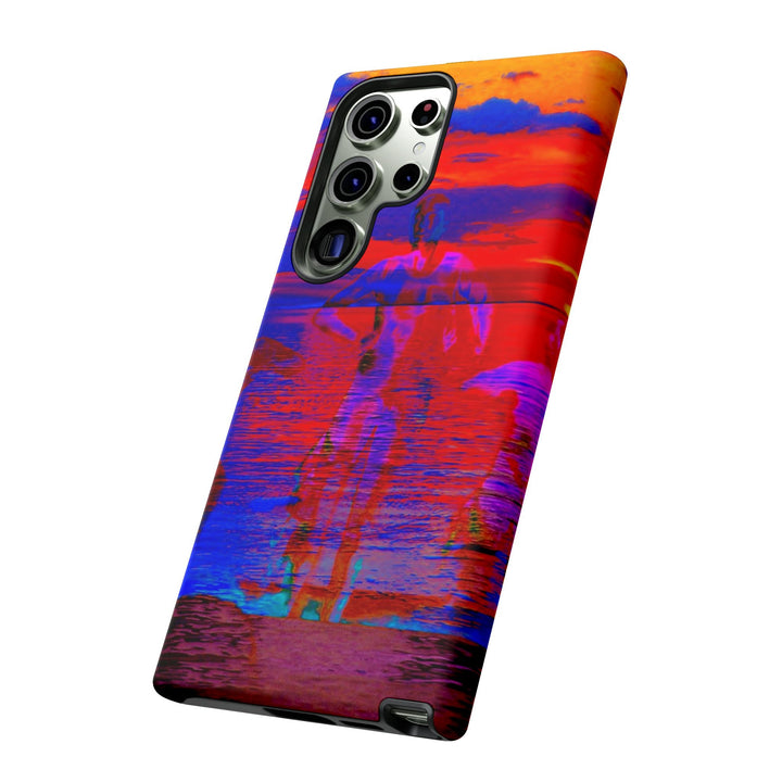 Cute Samsung Phone Case | Aesthetic Samsung Phone Case | Dance Sunset Colorful | Galaxy S23, S22, S21, S20 | Luxury Double Layer | Cool - Studio40ParkLane