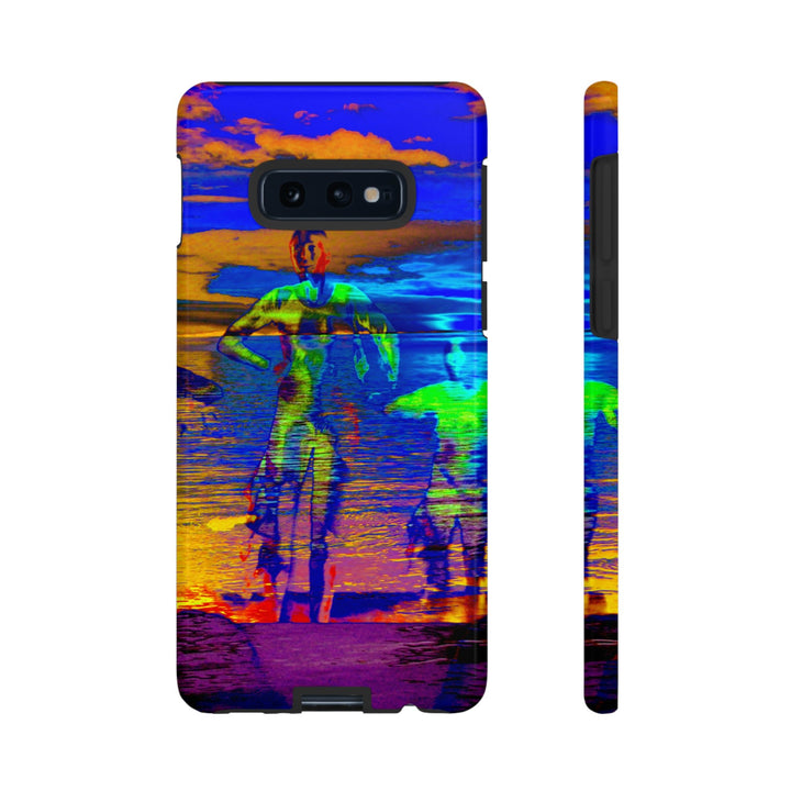 Cute Samsung Phone Case | Aesthetic Samsung Phone Case | Dance Sunset Colorful | Galaxy S23, S22, S21, S20 | Luxury Double Layer | Cool - Studio40ParkLane