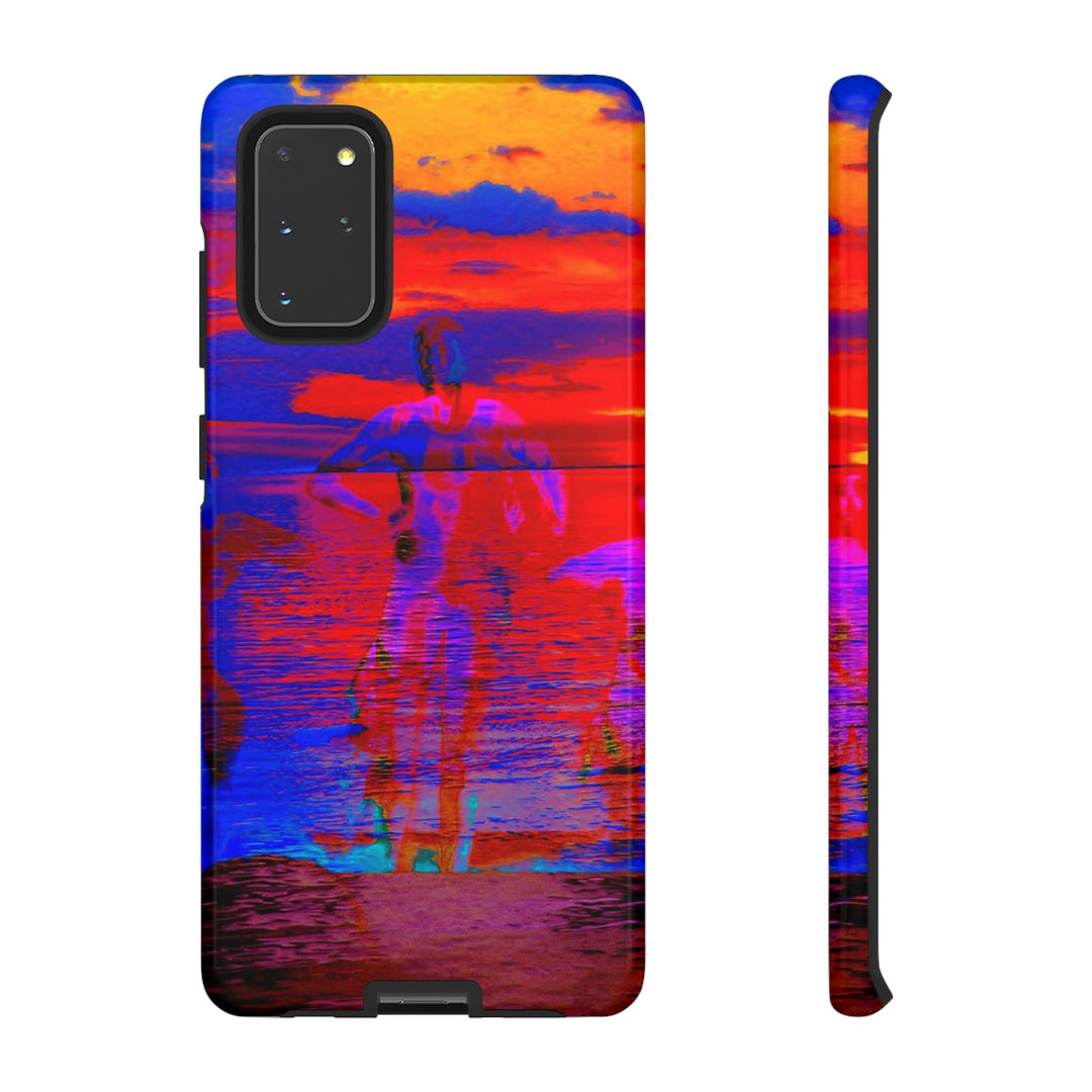 Cute Samsung Phone Case | Aesthetic Samsung Phone Case | Dance Sunset Colorful | Galaxy S23, S22, S21, S20 | Luxury Double Layer | Cool - Studio40ParkLane