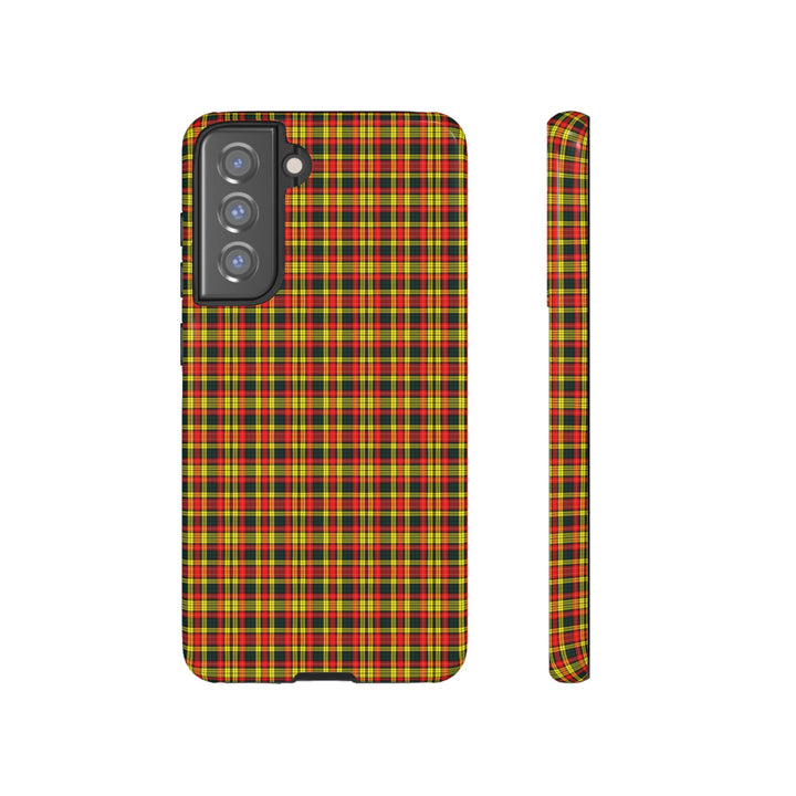 Samsung Galaxy Phone Case | Galaxy S23, S22, S21, S20 | Luxury Case Double Layered | Impact Resistant | Fashionable - Tartan Buchanan - Studio40ParkLane