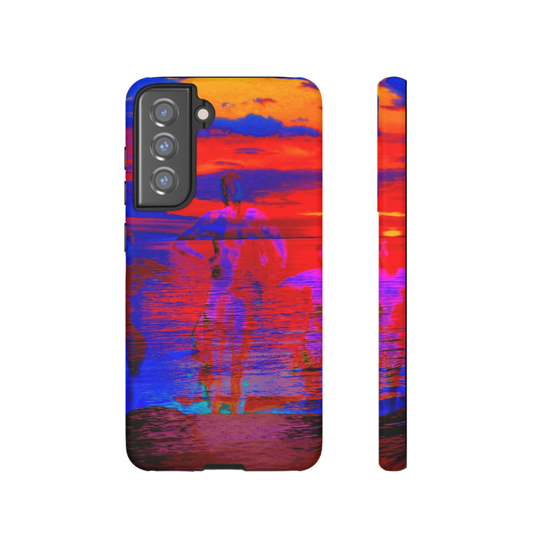 Cute Samsung Phone Case | Aesthetic Samsung Phone Case | Dance Sunset Colorful | Galaxy S23, S22, S21, S20 | Luxury Double Layer | Cool - Studio40ParkLane