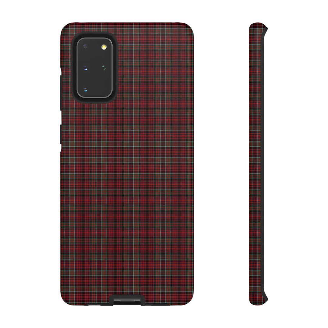 Samsung Galaxy Phone Case | Tough Case double layered | Impact resistant | Galaxy S23, S22, S21, S20 - Matte/Glossy Rose Tartan McDonald - Studio40ParkLane