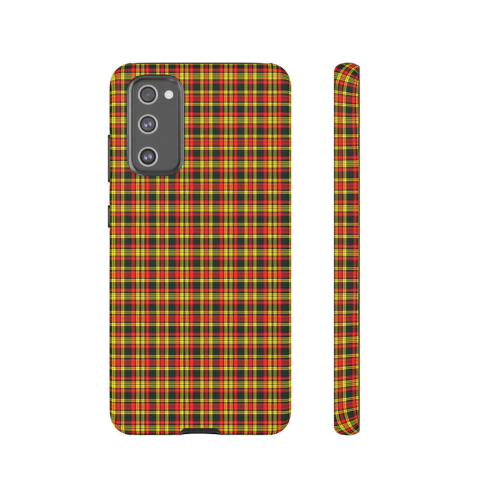 Samsung Galaxy Phone Case | Galaxy S23, S22, S21, S20 | Luxury Case Double Layered | Impact Resistant | Fashionable - Tartan Buchanan - Studio40ParkLane