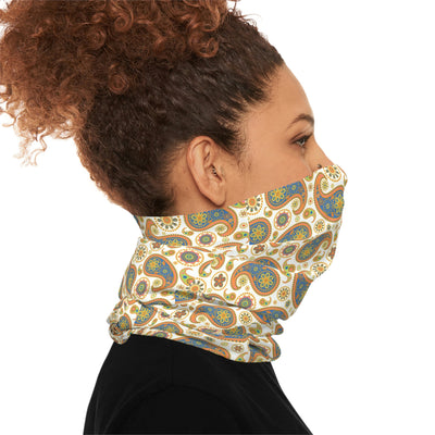 Neck Gaiter for Women Men - Multipurpose UPF 50 Sun Protection - Buff - Warm Winter Cool Summer Spring23 Paisley 4 - Studio40ParkLane