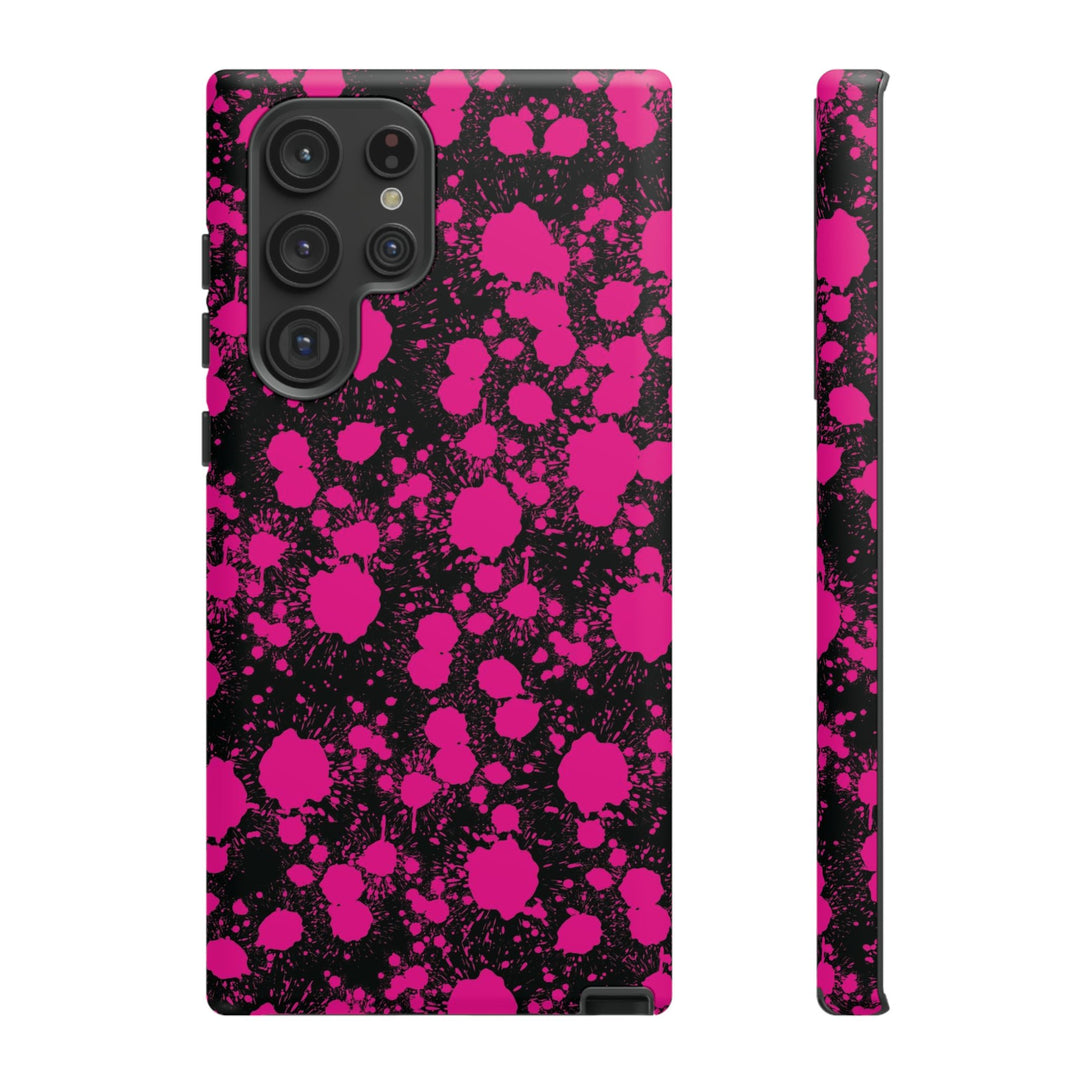 Samsung Galaxy Phone Case | Galaxy S23, S22, S21, S20 | Luxury Case Double Layered | Impact Resistant | Fashionable - PaintBlots 5 - Studio40ParkLane