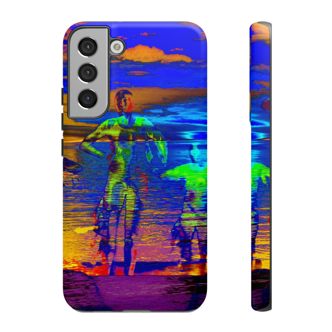Cute Samsung Phone Case | Aesthetic Samsung Phone Case | Dance Sunset Colorful | Galaxy S23, S22, S21, S20 | Luxury Double Layer | Cool - Studio40ParkLane