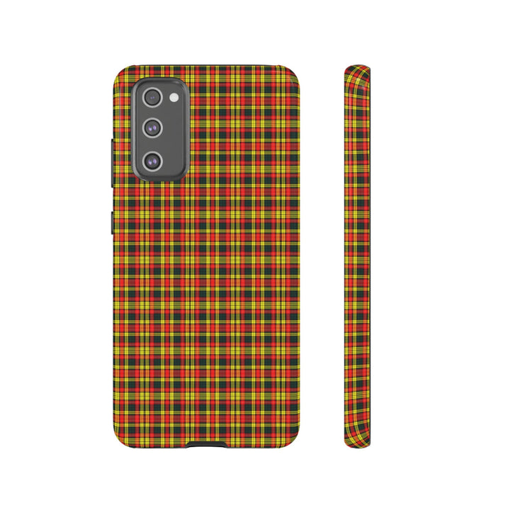 Samsung Galaxy Phone Case | Galaxy S23, S22, S21, S20 | Luxury Case Double Layered | Impact Resistant | Fashionable - Tartan Buchanan - Studio40ParkLane