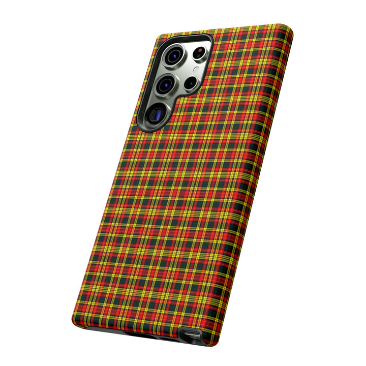 Samsung Galaxy Phone Case | Galaxy S23, S22, S21, S20 | Luxury Case Double Layered | Impact Resistant | Fashionable - Tartan Buchanan - Studio40ParkLane
