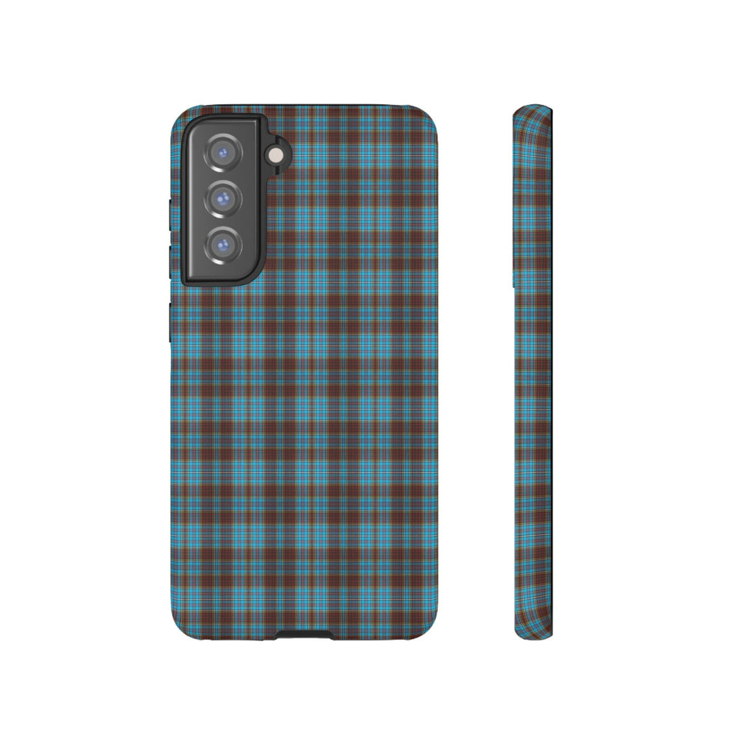 Samsung Galaxy Phone Case | Galaxy S23, S22, S21, S20 | Luxury Case Double Layered | Impact Resistant | Fashionable - Tartan Anderson - Studio40ParkLane