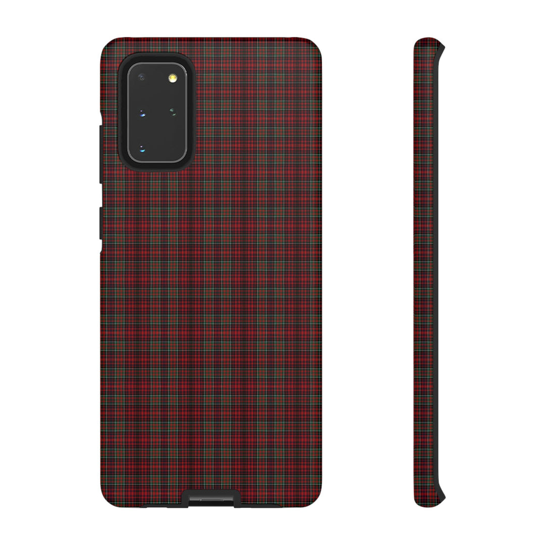 Samsung Galaxy Phone Case | Tough Case double layered | Impact resistant | Galaxy S23, S22, S21, S20 - Matte/Glossy Rose Tartan McDonald - Studio40ParkLane