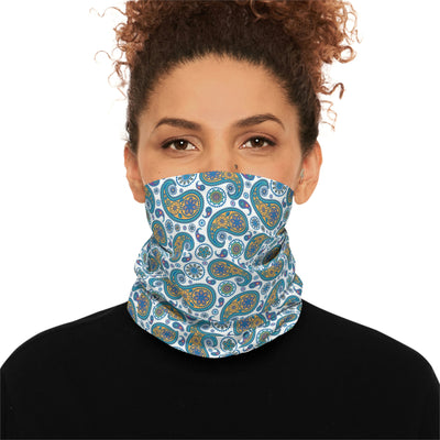 Neck Gaiter for Women Men - Multipurpose UPF 50 Sun Protection - Buff - Warm Winter Cool Summer Spring23 Paisley 6 - Studio40ParkLane