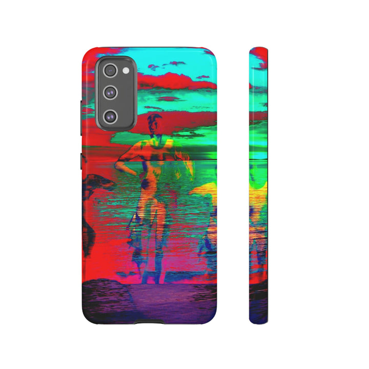 Cute Samsung Phone Case | Aesthetic Samsung Phone Case | Dance Sunset Colorful | Galaxy S23, S22, S21, S20 | Luxury Double Layer | Cool - Studio40ParkLane