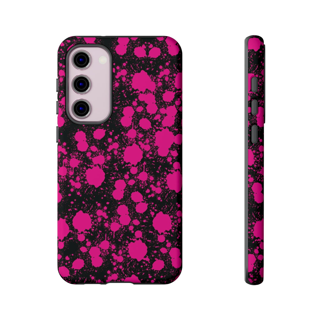 Samsung Galaxy Phone Case | Galaxy S23, S22, S21, S20 | Luxury Case Double Layered | Impact Resistant | Fashionable - PaintBlots 5 - Studio40ParkLane