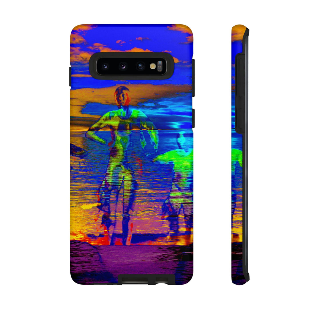 Cute Samsung Phone Case | Aesthetic Samsung Phone Case | Dance Sunset Colorful | Galaxy S23, S22, S21, S20 | Luxury Double Layer | Cool - Studio40ParkLane