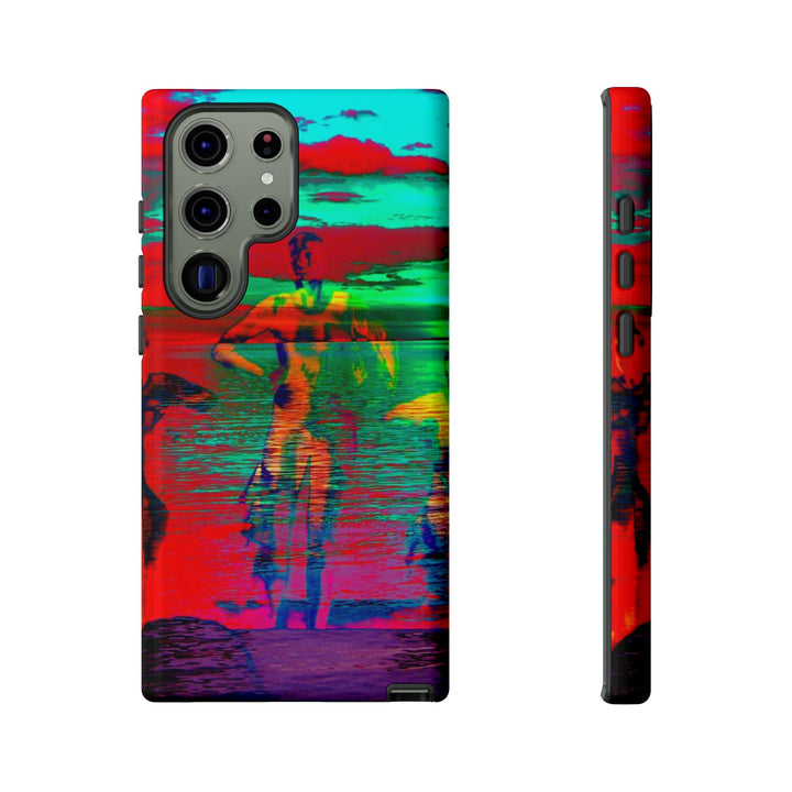 Cute Samsung Phone Case | Aesthetic Samsung Phone Case | Dance Sunset Colorful | Galaxy S23, S22, S21, S20 | Luxury Double Layer | Cool - Studio40ParkLane